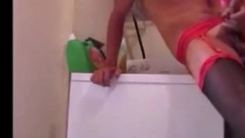 Preview 2 of Indrapesex Xxxcom - Ashely Playing With Herself On Washing Machine