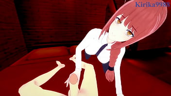Preview 1 of Bird Video - Makima and Power intense sex. - Chainsaw Man POV Hentai