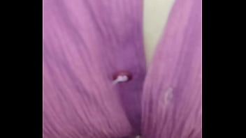 Preview 1 of Hard Fece Fucking - brunette gets her ass wet so they can penetrate