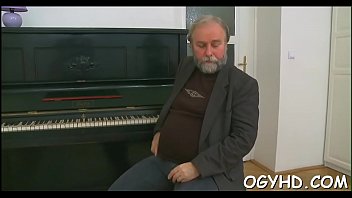 Preview 1 of Masturbate Under - Young honey rides old crock