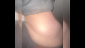 Preview 4 of Miya Bijaou - Cuck submits to master while his girl gets fucked in bathroom