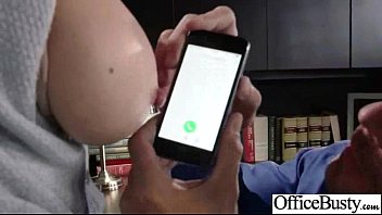 Preview 3 of Sra Lua Cheia - Sexy Horny Girl jayden jaymes With Big Tits Riding Cock In Office movie18