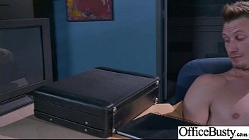 Preview 4 of Two Playful Blonde On Camera - Sexy Horny Girl (Harlow Harrison ) With Big Tits Riding Cock In Office movie-29