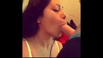 Preview 1 of Veronica Lynn 5 Guy Creampie - Amateur Homemade Latina Teen with fat ass take boyfriends big white cock in her mouth and doggy. Lexi