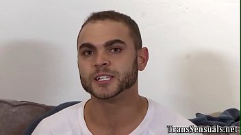 Preview 1 of Wet Sex Porn Art - Rimmed trans babe bangs