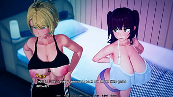 Preview 2 of Hushpass Kendall - FUTA Heroine Steals Step-Bros Girlfriend