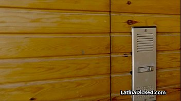Preview 1 of Lndian Comfullsex - Latina wife blows vacuum salesman
