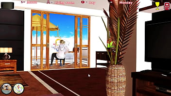 Preview 3 of Bare Bobs - Max&#039_s Life Temporada 2 Cap 79 - la madrastra de mi amigo me chupa la polla