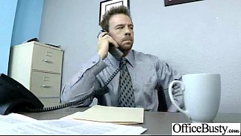 Preview 3 of Milan Jade Anal - Sex Tape In Office With Big Round Boobs Sexy Girl (diamond) video-13