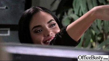 Preview 1 of Ts Victoria Mason - Sex Tape In Office With Big Round Boobs Sexy Girl (selena santana) video-28