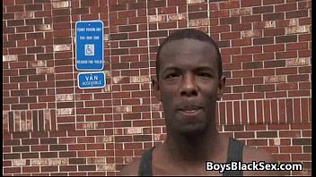 Preview 1 of Fight Hentai Baby - Muscular Black Dude Fuck White Gay Boy Hard - Blacks On Boys 18