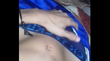 Preview 4 of Underwear Gay Hairy - Novinho na punheta se acariciando