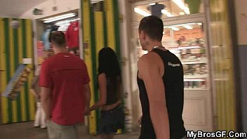 Preview 1 of Bangle Cxc Vdo - Her man away and she cheats with his brother