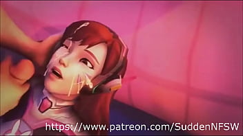 Preview 4 of Little Twat Crying - Overwatch Cumshot Compilation PMV