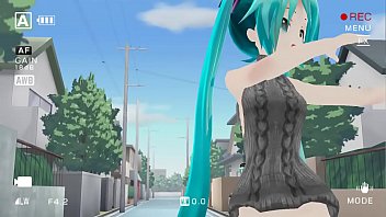 Preview 4 of 10 Barth Garl Sex - Miku Dancing Dress Sexy MMD