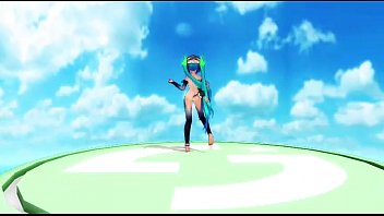 Preview 1 of Plesae Daddy - Miku Append Sexy Dance Nude MMD