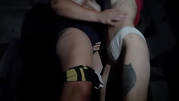 Preview 3 of Mom Playing Son Bath - I was seduced by my neighbor and I couldn&rsquo_t resist - Lesbian Illusion Girls