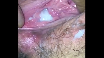 Preview 4 of Lucal Sixcy - fucked huge creampie out of her pussy
