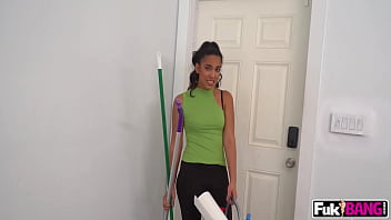 Preview 1 of Seachmom Sonex - New Maid Claire Black Clean Everything