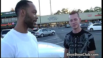 Preview 2 of Sex For Adults Video - Black On Boys - Black Muscular Dude Fuck White Skinny Gay Boy