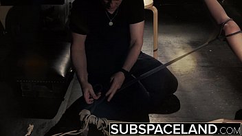 Preview 3 of Agy Switzerland Door - Rough BDSM punishment for tied up teen masturbating and pussy fucked