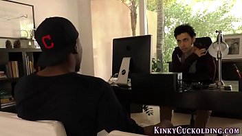 Preview 2 of Mom Got M Boobs - Teen rides huge black rod