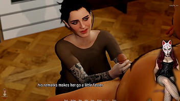 Preview 4 of Seachanal Doctor Xxx - Tales From The Deep: Eve (3) - handjob for old neighbour
