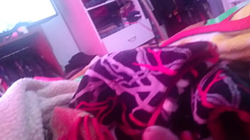 Preview 1 of Blonde Orgy - Masturbandome y exhibiendome
