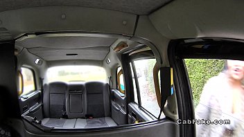 Preview 1 of Kucuk Kiz Anal Porn - Busty Brit babe gets fucked in fake taxi
