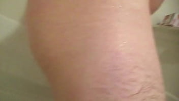 Preview 1 of Candid Uk Schoolgirl Pics - Amateur ass squirting and multiple cum in bathtub