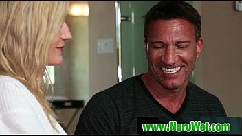 Preview 2 of Led Squirt Orgy - Hot masseuse gives pleasure massage 16