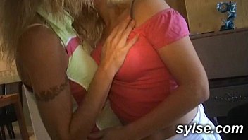 Preview 1 of Father And Datter - STRAPON and THREESOME in workshop