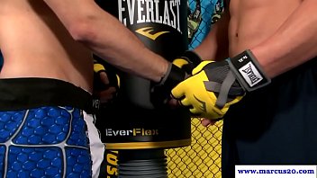 Preview 1 of Hands Free Ass Orgasm - Deepthroated muscular athlete gets jizzed
