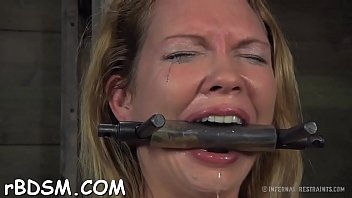 Preview 1 of Man Poop Toilet Dump - Muzzled sweetheart needs wild taming