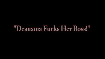 Preview 1 of Dip Cum - Mature Milf Deauxma Fucks Her Black Boss!