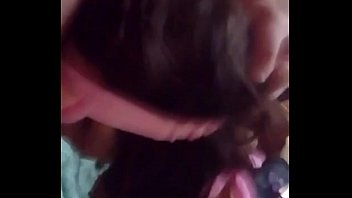 Preview 2 of Teacer Son - Bulgarian amateur lady blindfolded blowjob and doggy sex dirty talk