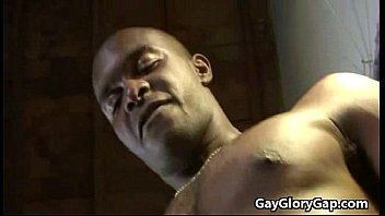Preview 1 of Anal Xxxx Oniln - White Sexy Boy Gives Handjob To Her Black Gay Friend 02