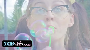 Preview 1 of Asshole Pussu Girls - Kandi Quinn Sucks Cock and Humped