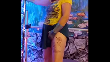 Preview 1 of Indian 16 Sexwww - Hotwife Steffi July Seven pussy dance promo