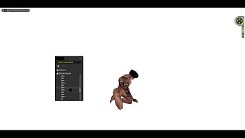 Preview 3 of Ebony Glasses In Panties - Action Homme V3 Coucher 53 Triggers Mail_ toonslive3@gmail.com