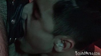 Preview 2 of Point Mom And Son Xxxvideo - Hot-assed slave-boy deepthroated by his old master