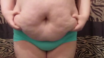 Preview 1 of Isis Siriya Porn Video - FatGirlsHome.COM - (HD) Short Big Belly Play!