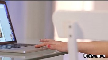 Preview 1 of Perfec Shave - Stunning skinny teen gets her slim twat and small butt hole plowed