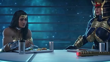 Preview 1 of Saudi Muslim Sex - Bog cock fucking wonder woman