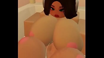 Preview 3 of Uae Poron - Fucking my Lesbian friend in my room (Roblox)