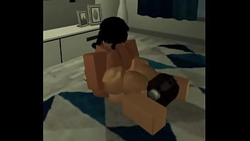 Preview 1 of Uae Poron - Fucking my Lesbian friend in my room (Roblox)