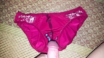 Preview 3 of Materia Girl - Sịp em m&agrave_u t&iacute_m mộng mơ  | Cum on panties compilation the best!