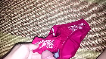Preview 4 of Materia Girl - Sịp em m&agrave_u t&iacute_m mộng mơ  | Cum on panties compilation the best!