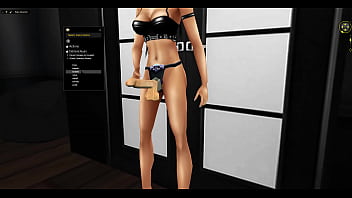 Preview 3 of Oil Treesome - nue femme gode ceinture rose et chaire 7 triggers Mail_ toonslive3@gmail.com