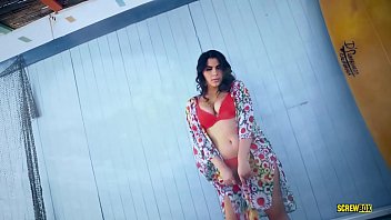 Preview 1 of Bad Black Teen Bares It All - SCREWBOX - Valentina Nappi in &quot_Bellezza Italiana&quot_